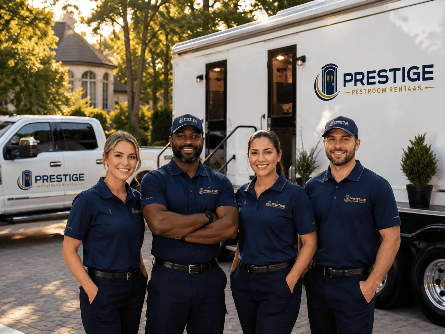 Trusted Luxury Portable Restrooms company in Versailles, MO